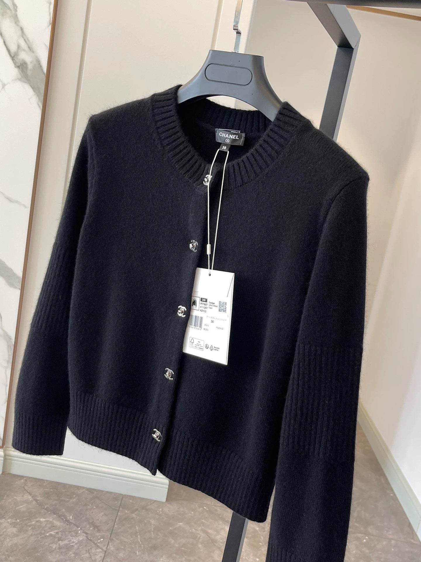 Kashmir cashmere wrap cardigan