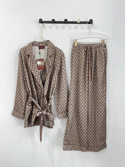 26ss robe-style cardigan + trousers