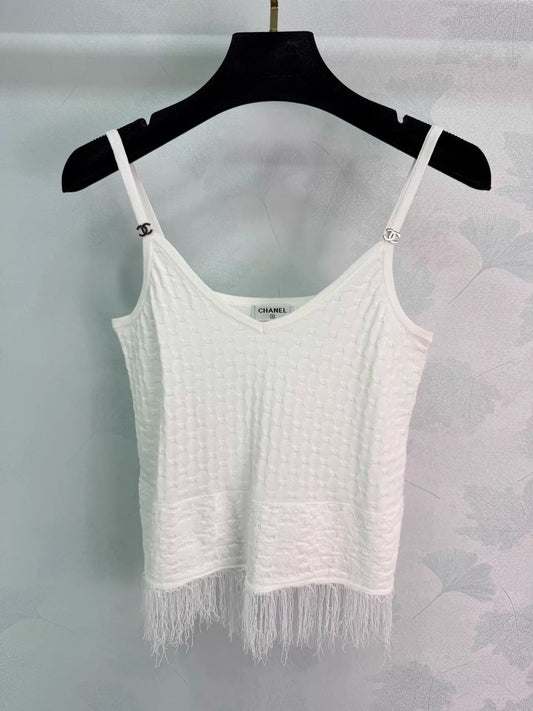 26ss Tassel Knit Camisole