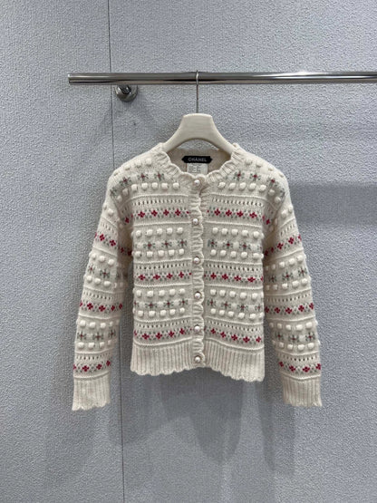 Hand-crocheted cardigan