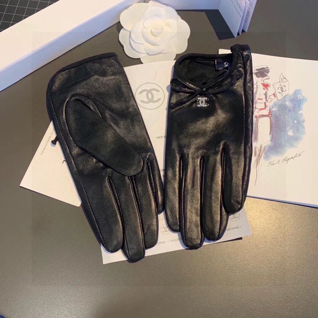 leather gloves