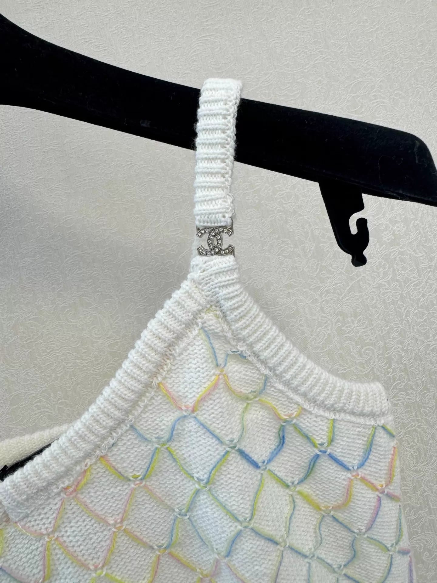 26ss Colorful Mesh Knit Camisole