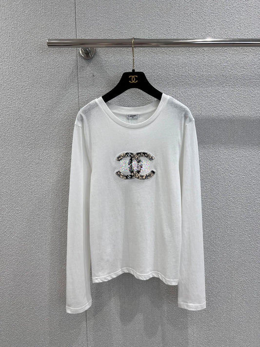 25Fw toothbrush embroidered sequin long sleeved