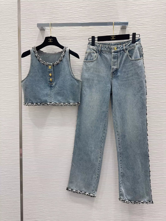 26ss Denim Vest/Pants