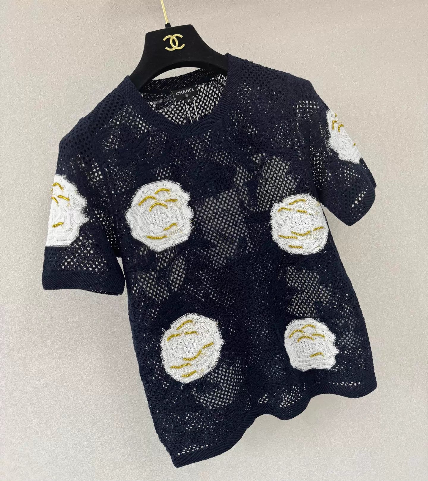 26ss Openwork Knit T-shirt