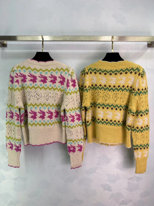 Logo Knit Cardigan
