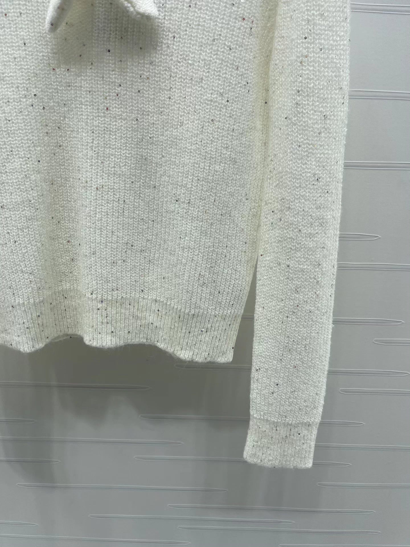 Bow-Tie Pullover Sweater