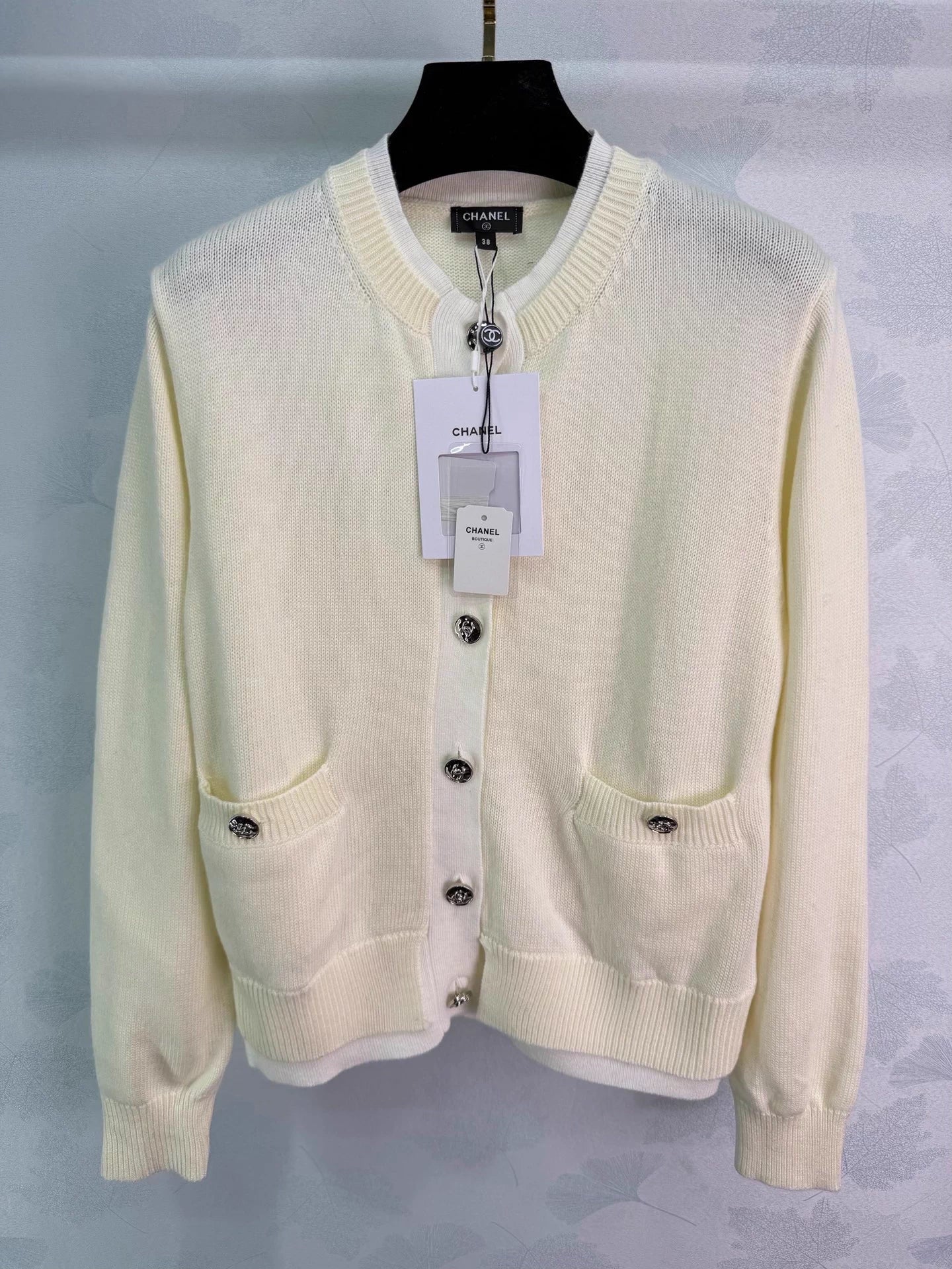 New knitted cardigan