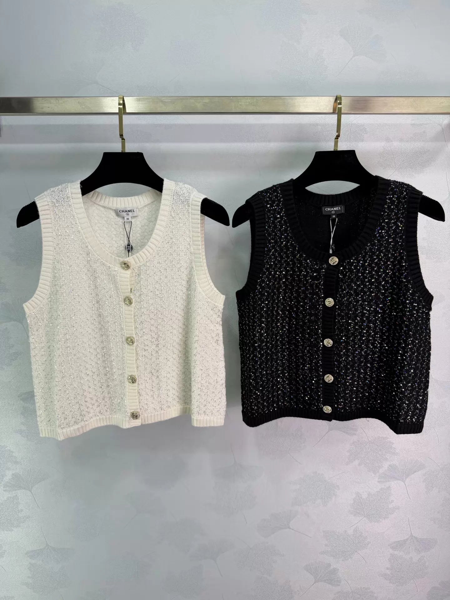 Knitted Sleeveless Vest