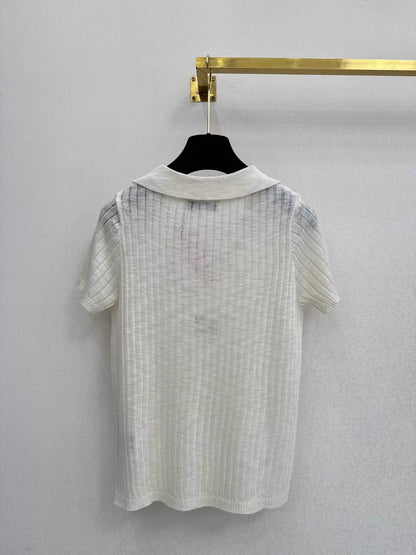 26ss Knitted Polo Shirt