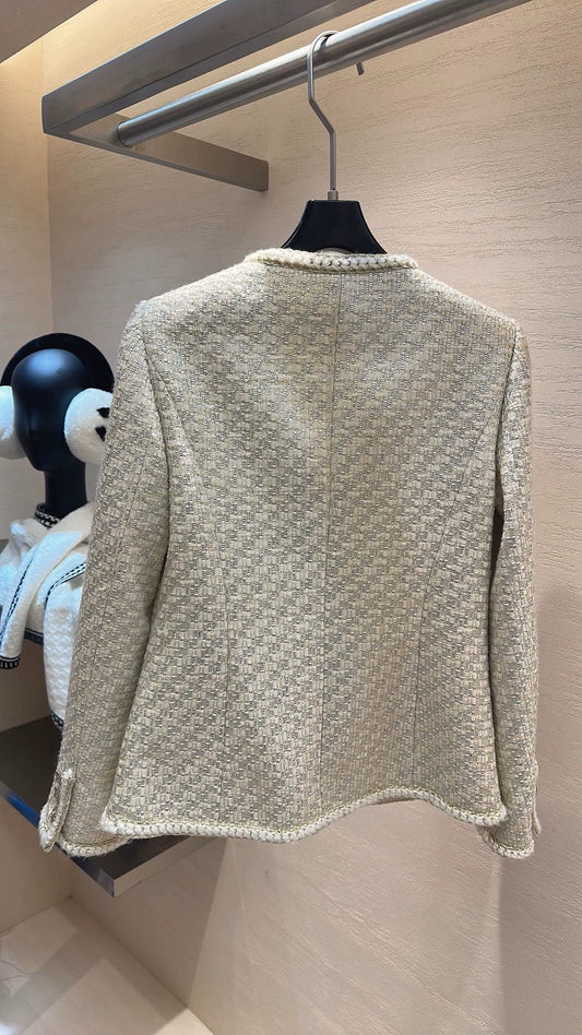 Woven-Pocket Jacket