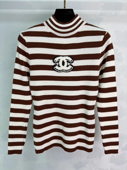 Striped Knit Sweater