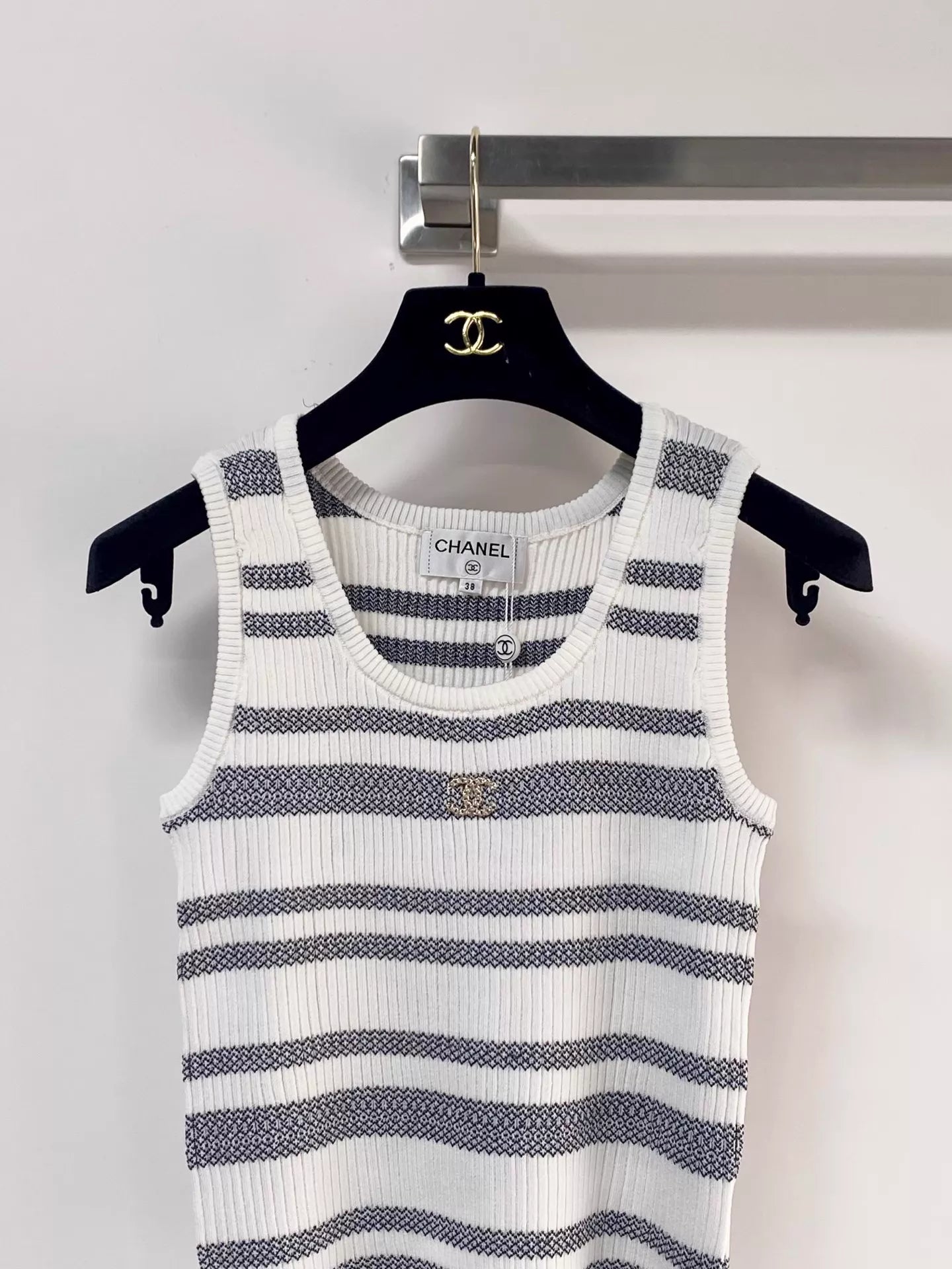 26ss Striped Vest