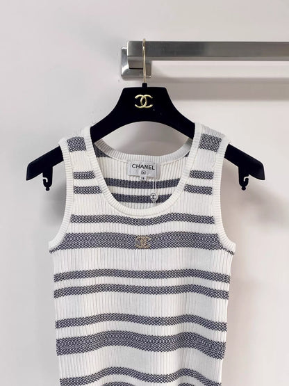 26ss Striped Vest