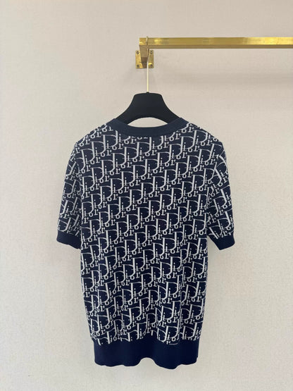 26ss Jacquard Knit T-shirt