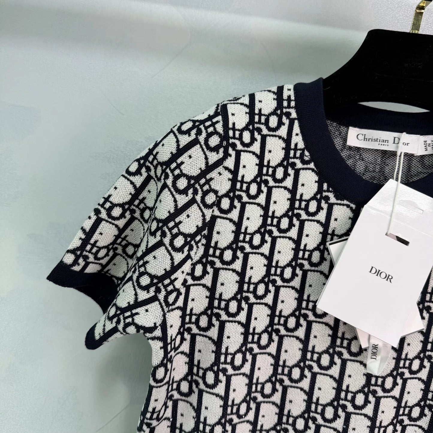 Knitted Short-Sleeve T-Shirt