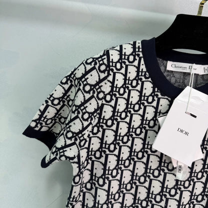 Knitted Short-Sleeve T-Shirt