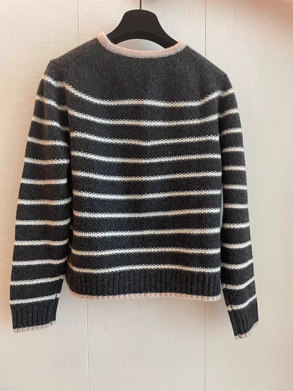 Striped Cardigan