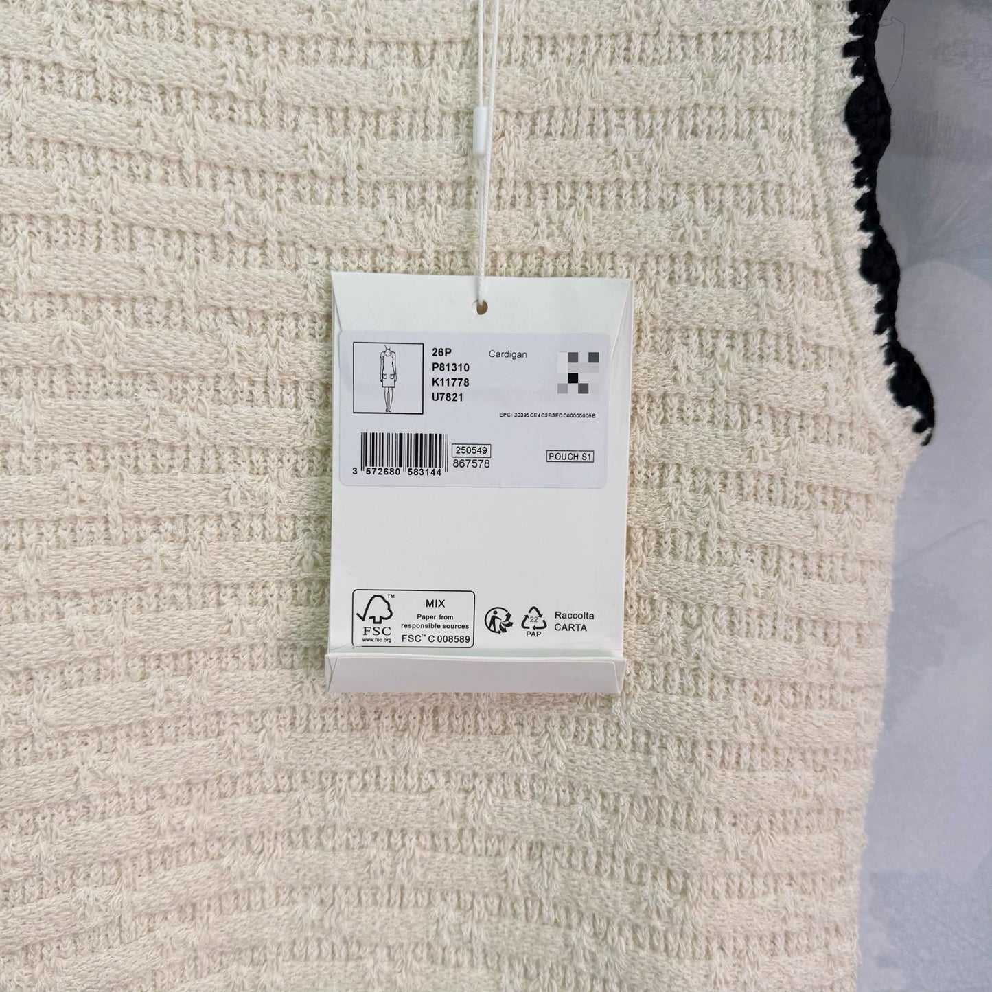 Knitted sleeveless dress