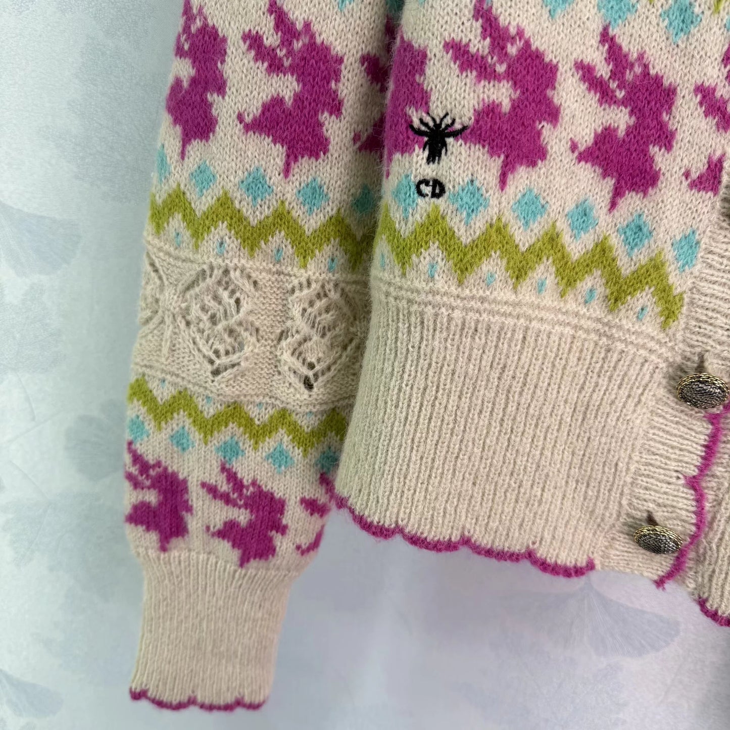 Logo Knit Cardigan