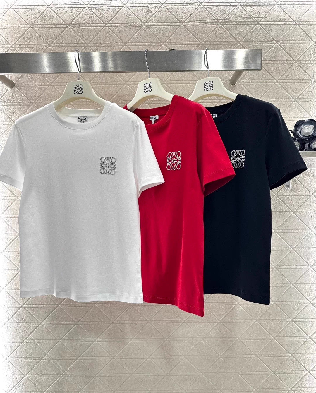 Beaded Short-Sleeve T-Shirt