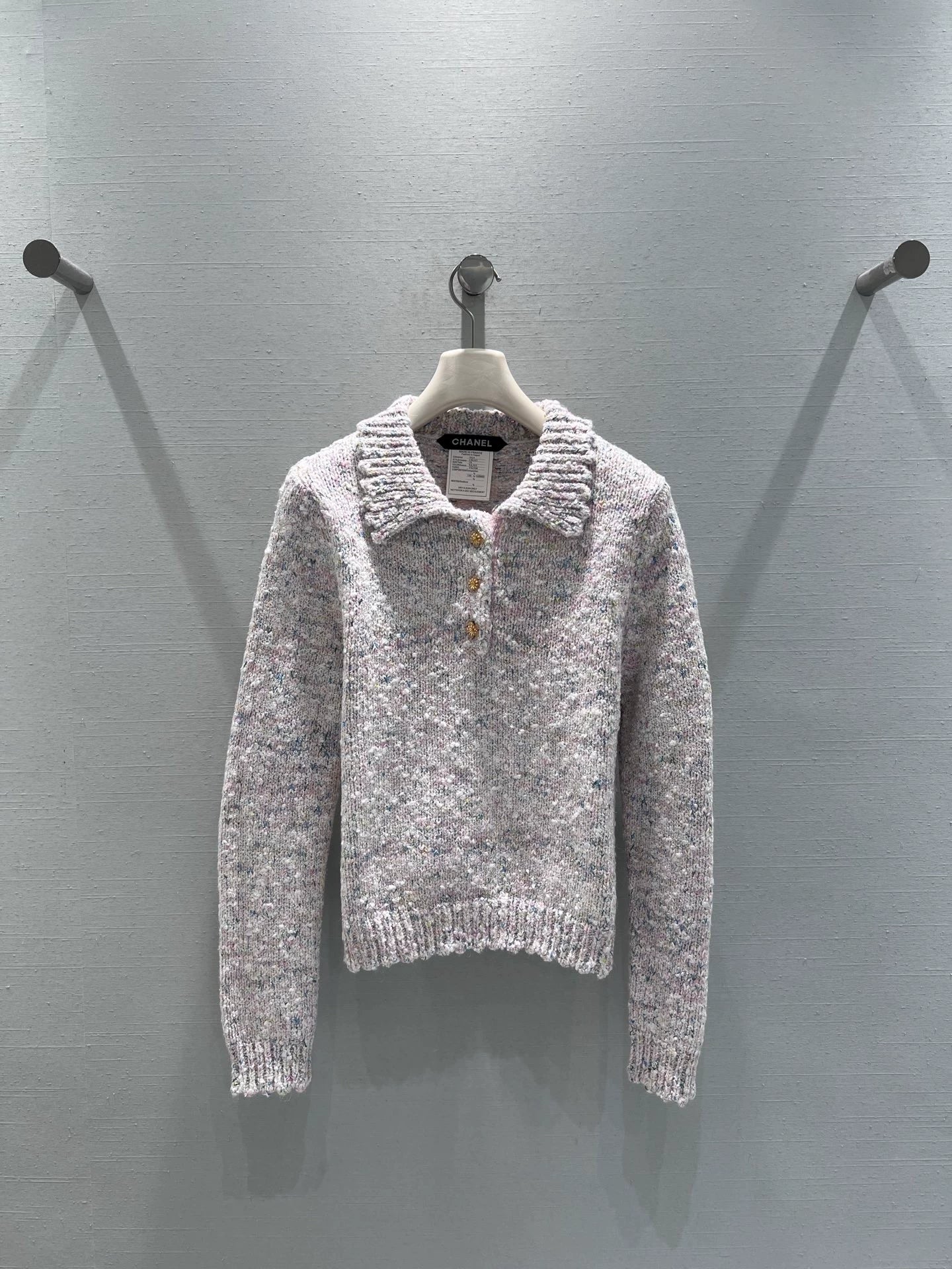 Collared cardigan