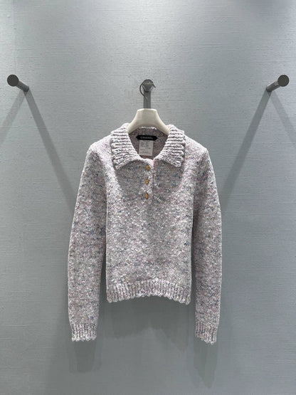 Collared cardigan
