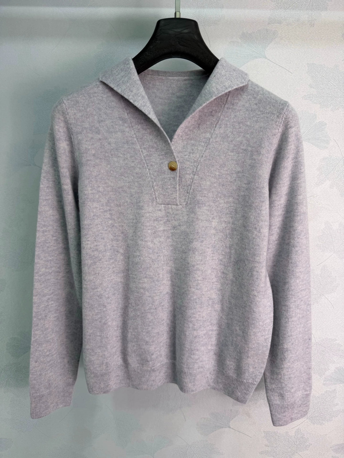 LORO PIANA/26 Early Autumn New Half-Button
