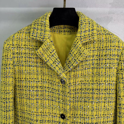 26ss Lemon yellow coat