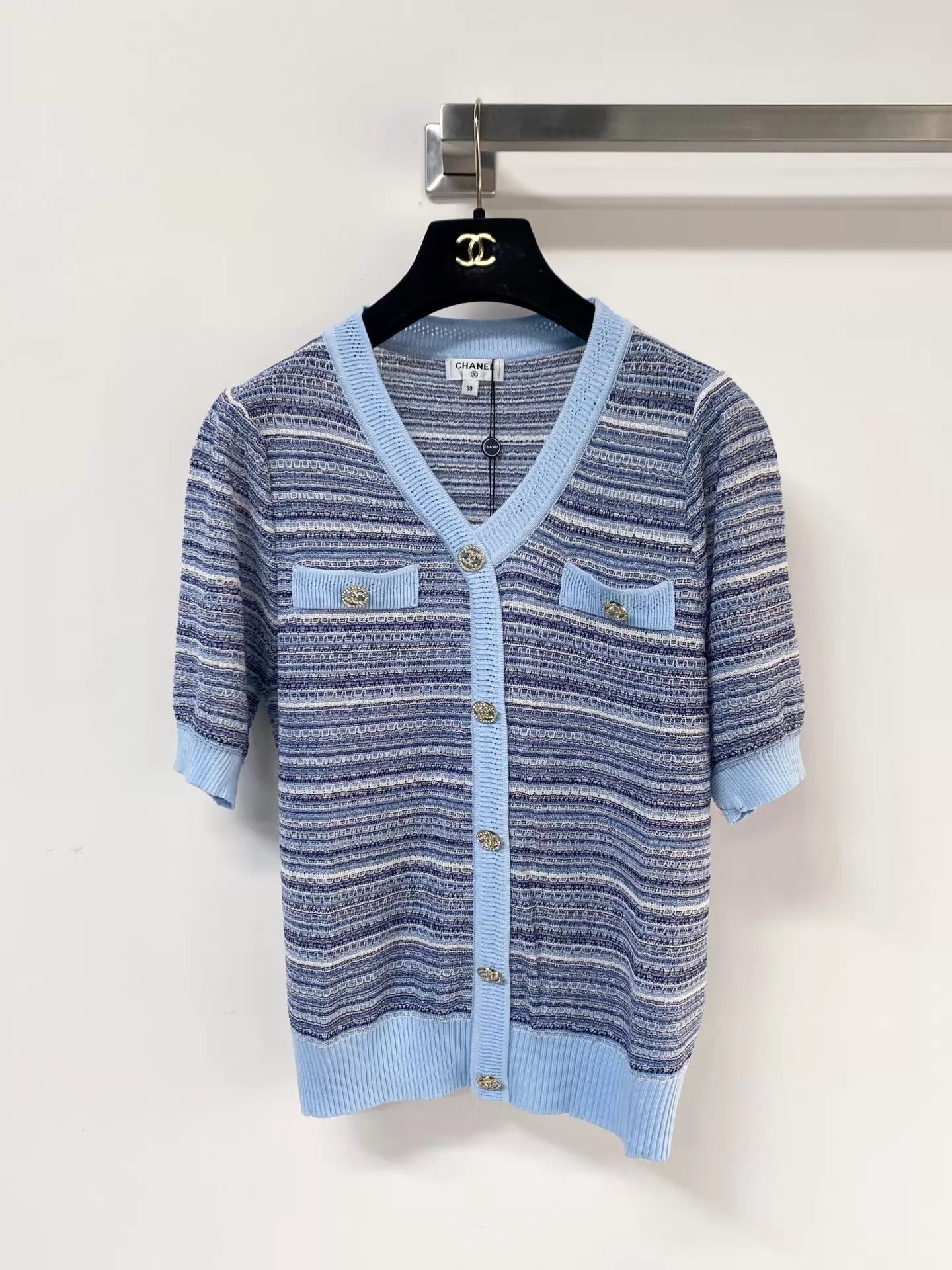 26ss V-neck short sleeve