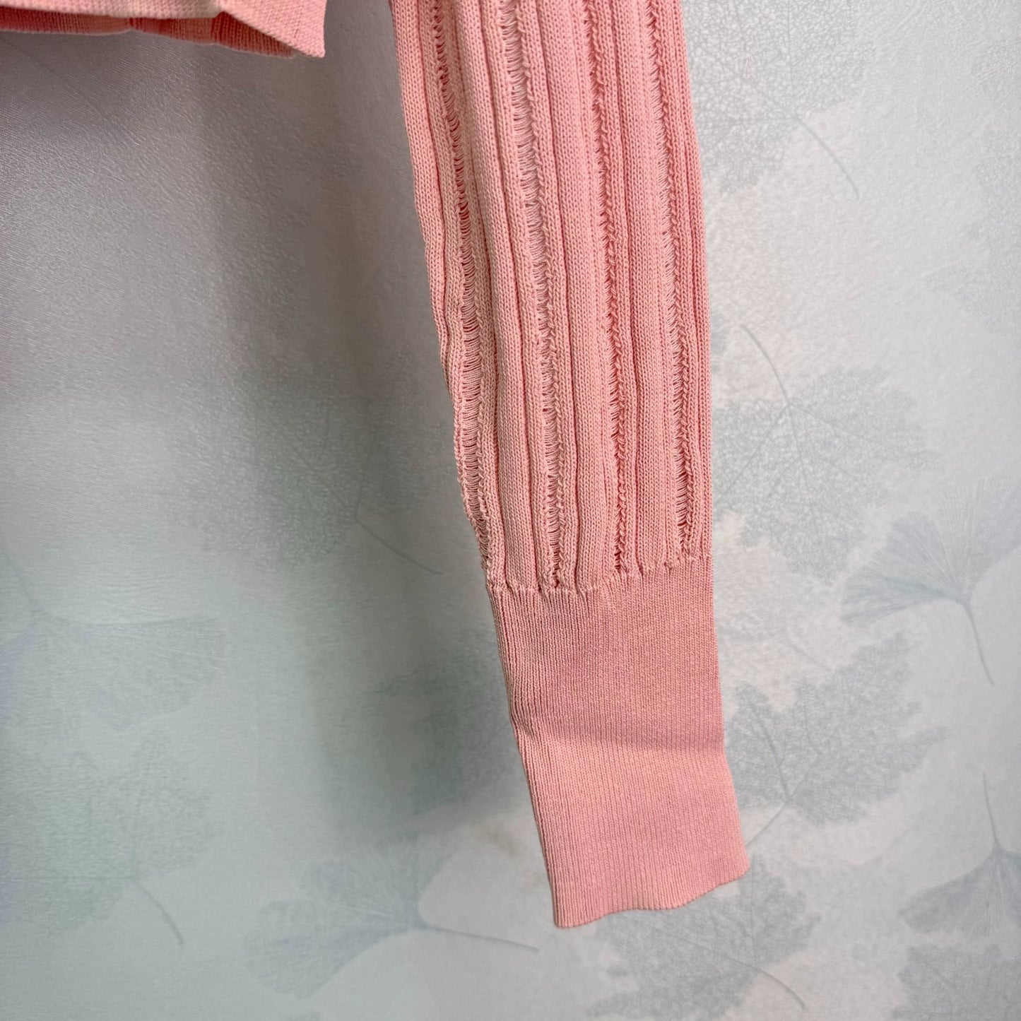 26ss Ribbed Knit Cardigan