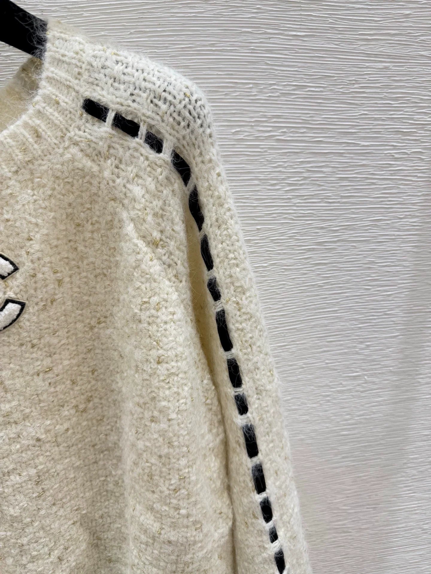 Hollow knit sweater