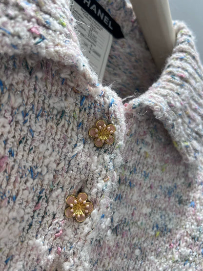 Collared cardigan