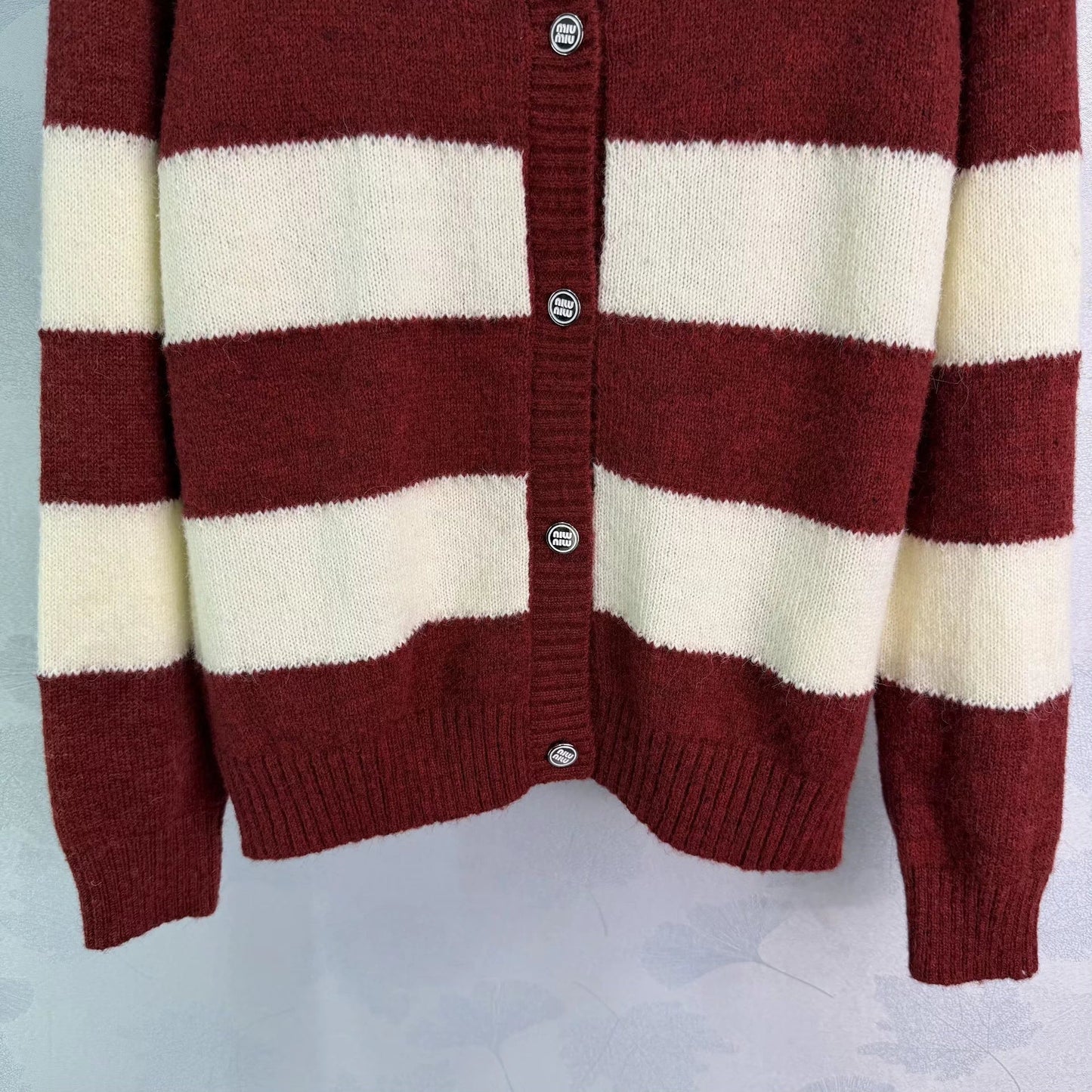 Striped Knit Cardigan