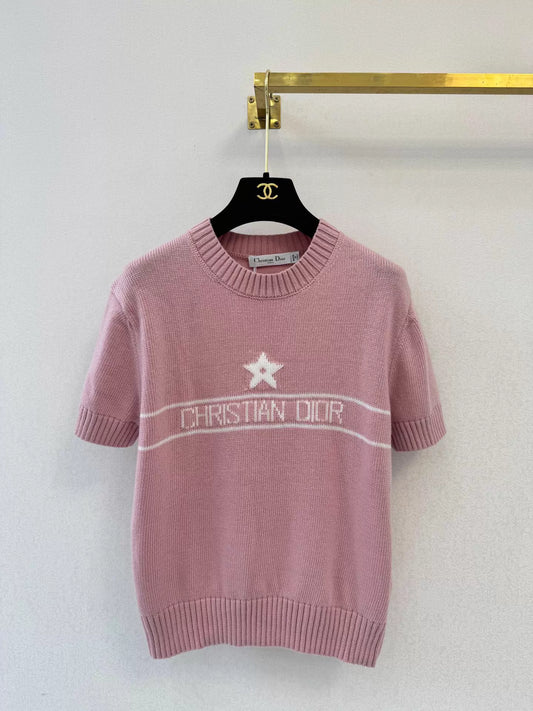 26ss Star Logo Knit T-Shirt