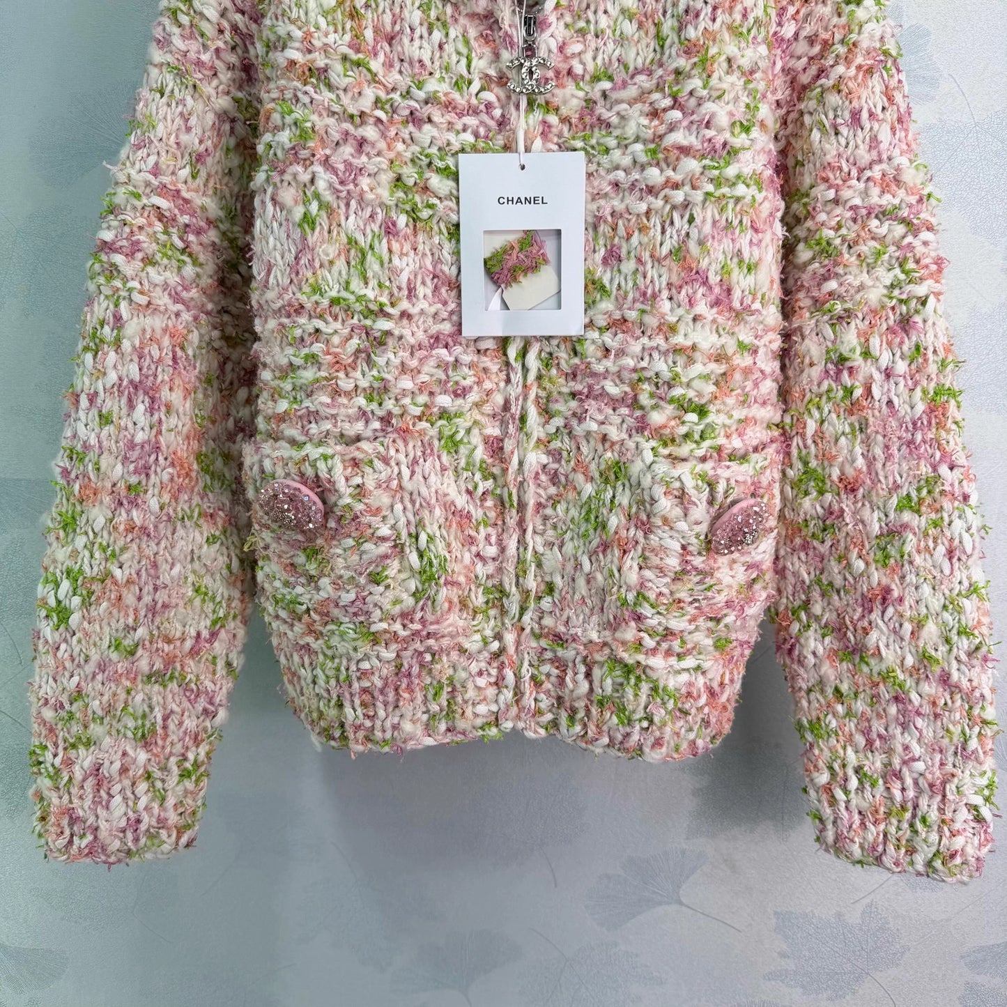 Chunky knit crochet sweater