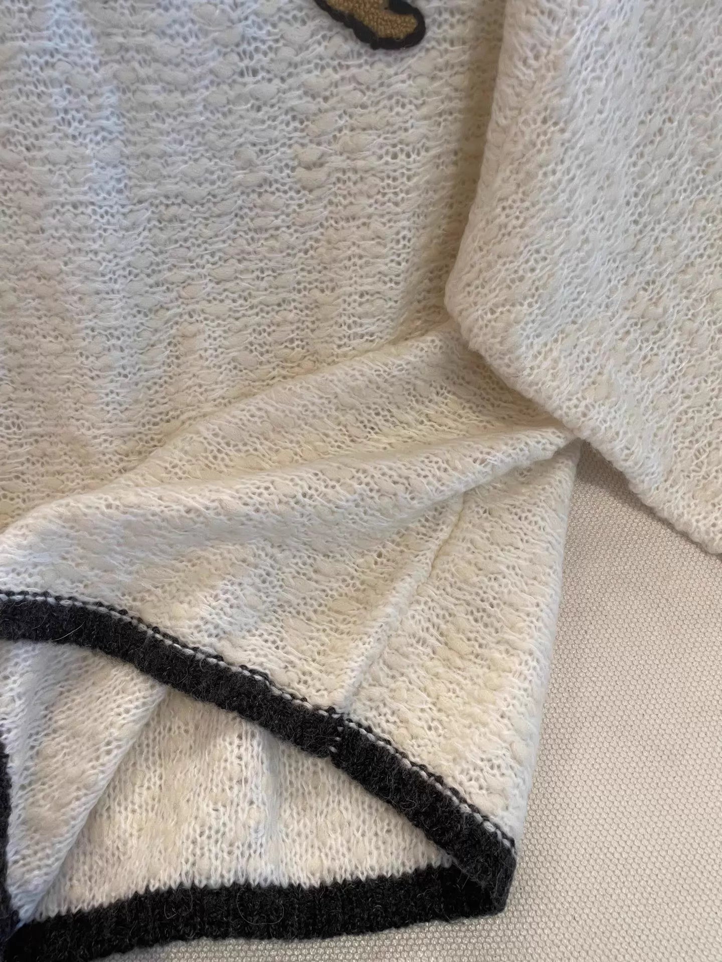 Color-blocked sweater