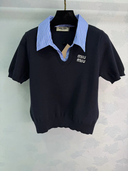Color-blocked Polo T-shirt