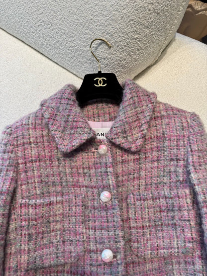 Tweed Long Coat