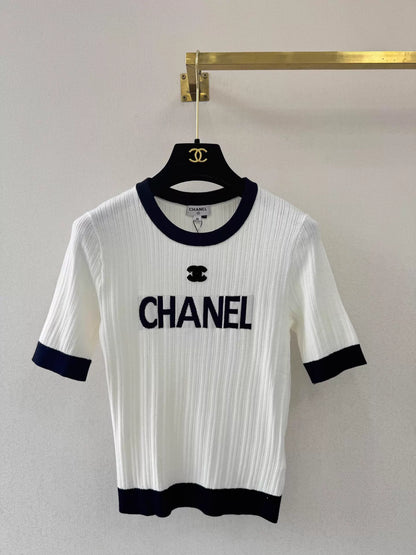 26ss Knitted Short-Sleeve T-Shirt