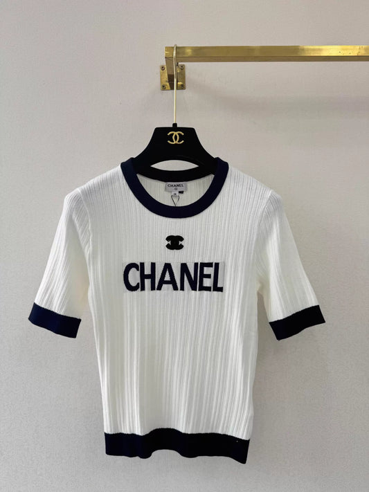 26ss Knitted Short-Sleeve T-Shirt
