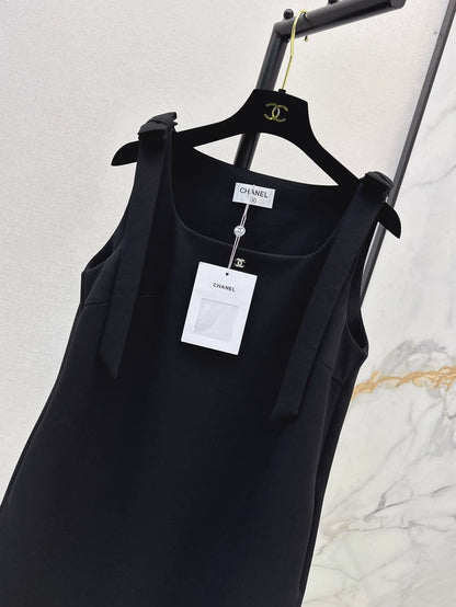 26ss Bowknot Vest Dress