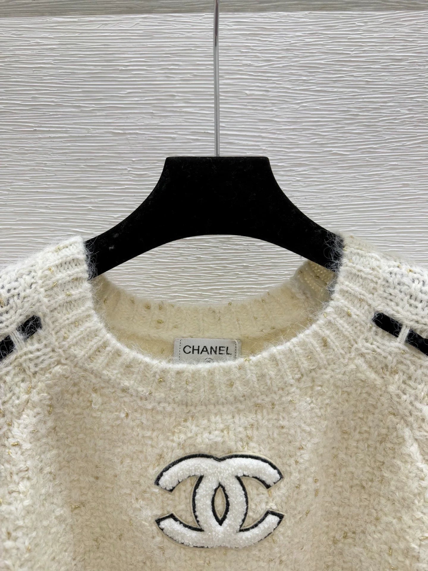 Hollow knit sweater
