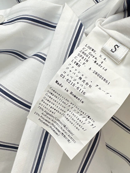 25fw Embroidered bat sleeve shirt