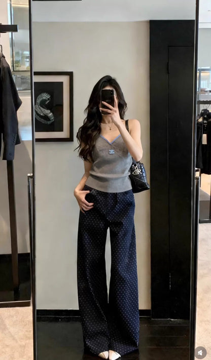 26ss Lace-trimmed Vest