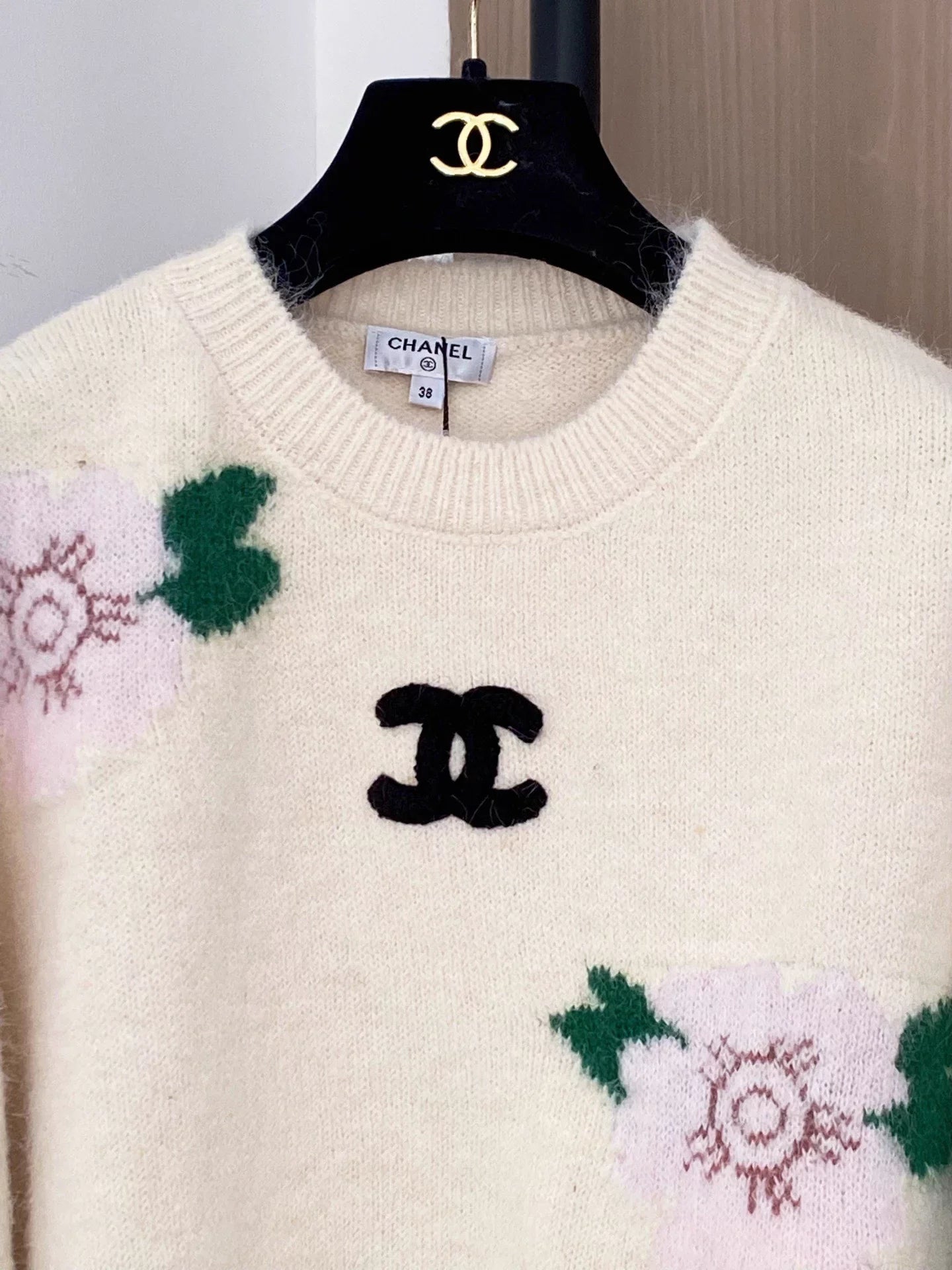 Floral Brushed Sweater