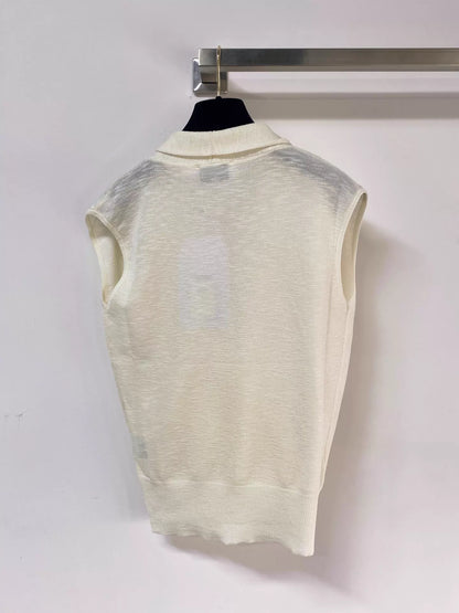 26ss Knitted vest