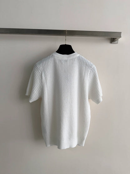 26ss Logo knitted T+shirt