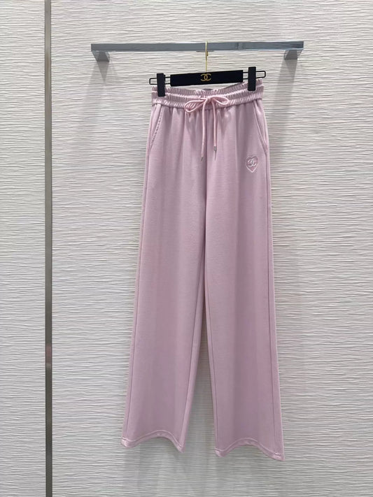26ss Lace-up Wide-Leg Trousers