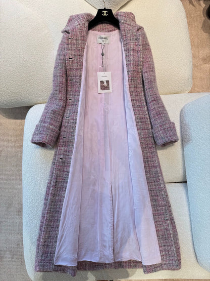Tweed Long Coat